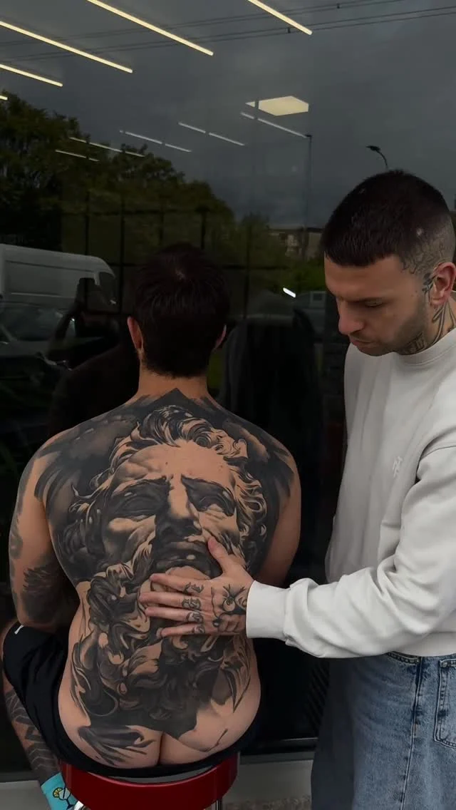 Healed black and grey back piece, no filter
